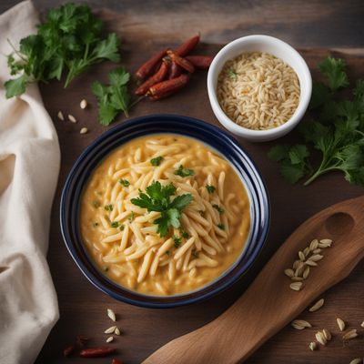 Creamy Orzo Kažerma with Mediterranean Flavors