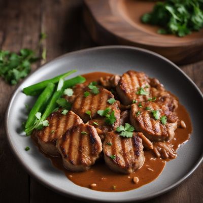 Creamy Pork Medallions in Chiapas Sauce