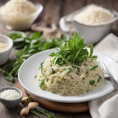 Creamy Risotto with Arugula