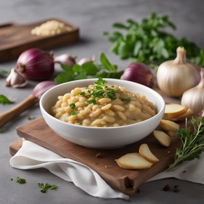 Creamy Slovenian Potato and Bean Mash