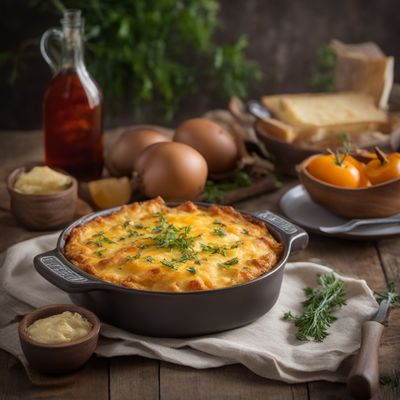 Creamy Spanish Potato and Egg Casserole