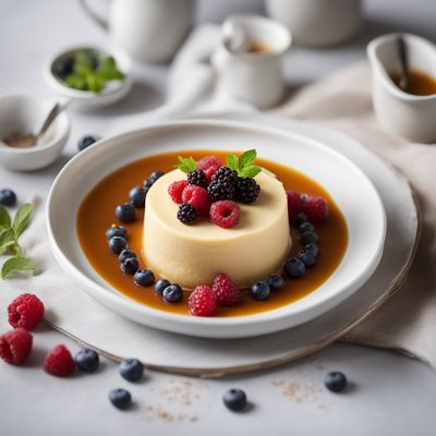 Creamy Vanilla Semolina Pudding