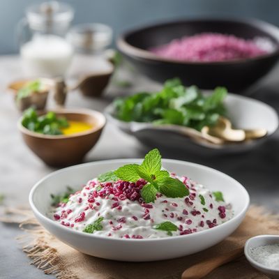 Creamy Yogurt Salad with Eastern Arabian Flavors