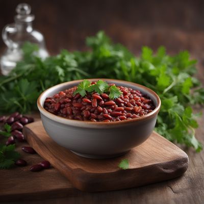 Crimean Tatar Red Beans and Rice