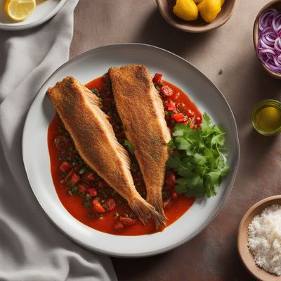 Crispy Chilean Catfish with Pebre Sauce