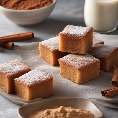 Crispy Cinnamon Milk Squares