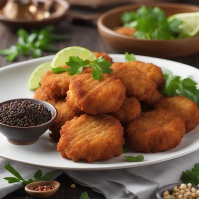 Crispy Fish Fritters with a Twist