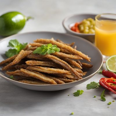 Crispy Fried Anchovies with Local Flavors