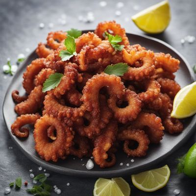 Crispy Fried Baby Octopus