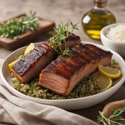 Crispy Greek Pork Belly (Tsigaristo)