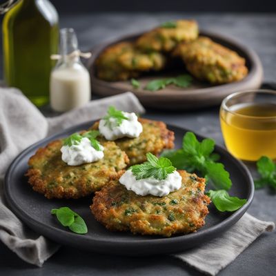 Crispy Greek Zucchini Fritters