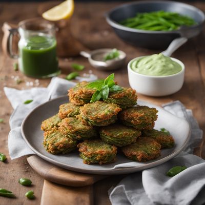 Crispy Green Bean Fritters