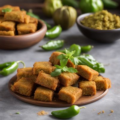 Crispy Green Chile Bites