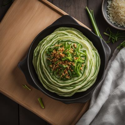 Crispy Korean Green Onion Pancakes