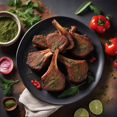 Crispy Lamb Chops with Ecuadorian Spices