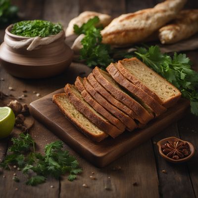 Crispy Lithuanian Garlic Bread