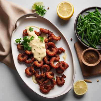 Crispy Octopus Fillets with Garlic Aioli