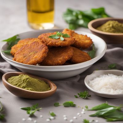 Crispy Potato Fritters with Spicy Filling