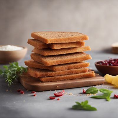 Crispy Rye Bread Fries