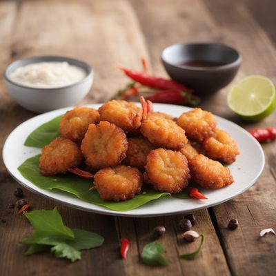 Crispy Shrimp Fritters