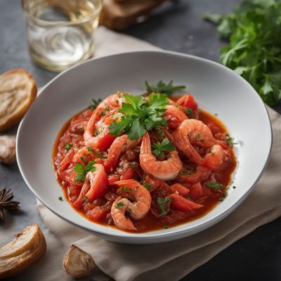 Croatian Buzara with Fresh Seafood