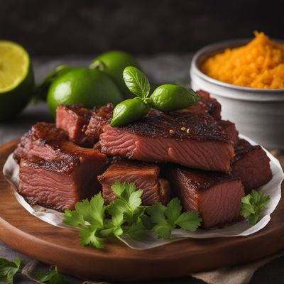 Cuban-style Carne de Vinha d'Alhos