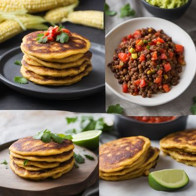 Cuban-style Stuffed Corn Cakes