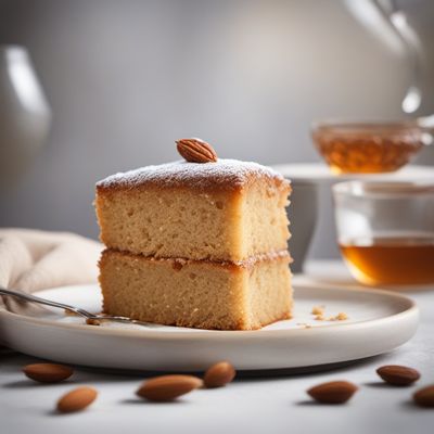 Czech-style Honey Almond Cake