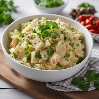 Czech-style Potato Salad with Creamy Paprika Dressing