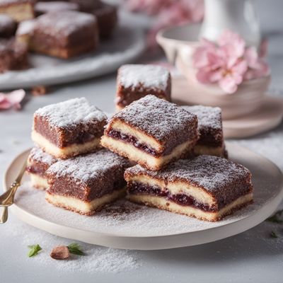 Danish Cream-filled Lamingtons