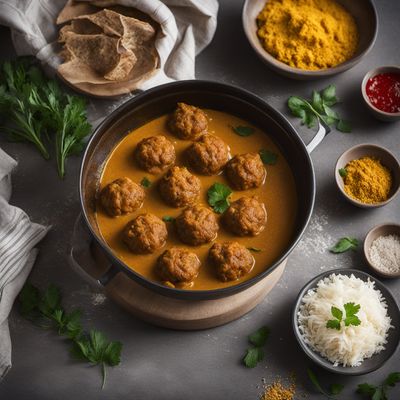 Danish Curry Meatballs