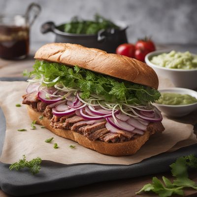 Danish Pork Roast Sandwich