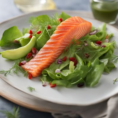 Danish Smoked Salmon Salad