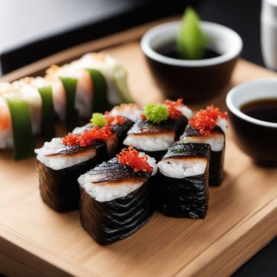 Devon-style Grilled Eel Sushi