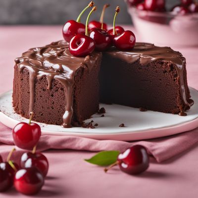 Donauwelle - German Cherry Chocolate Marble Cake