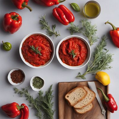 Dorset-style Roasted Red Pepper Relish