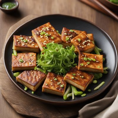 Dubujeon (Korean-style Pan-fried Tofu)