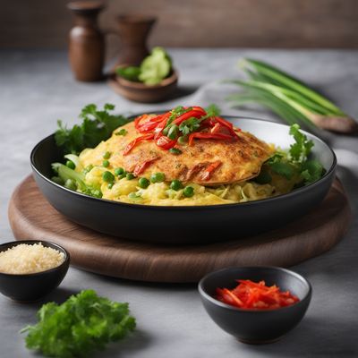East Asian Crab Omelet