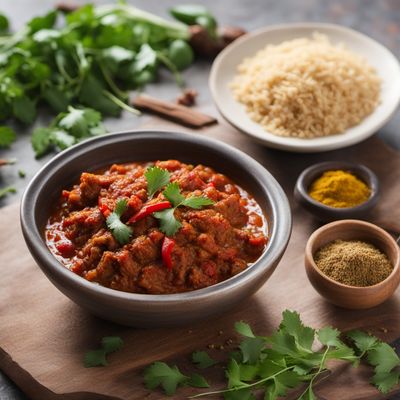 East Indian Spiced Meat Curry