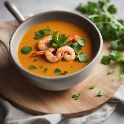 Eastern Arabian Spiced Shrimp Bisque