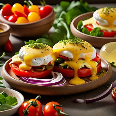 Arab-style Eggs Benedict