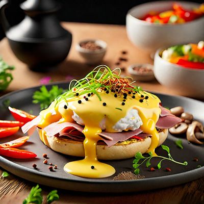 Chinese-style Eggs Benedict