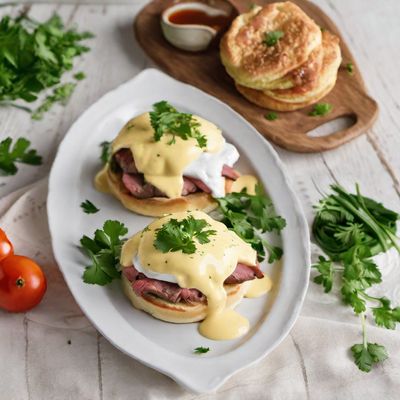 Hungarian-style Eggs Benedict