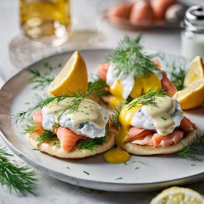 Russian-style Eggs Benedict