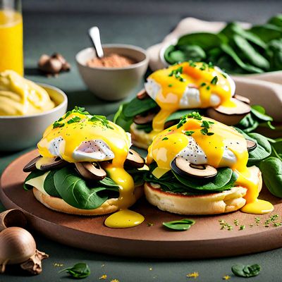 Vegetarian Eggs Benedict