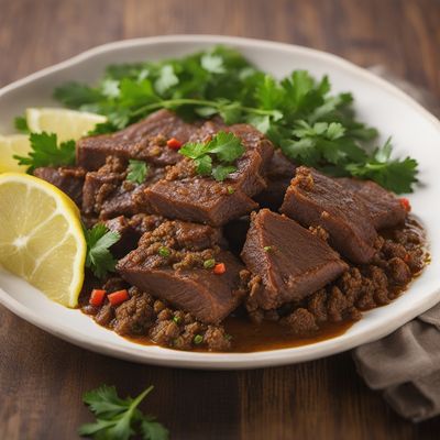 Egyptian Spiced Liver (Kebda Eskandarani)