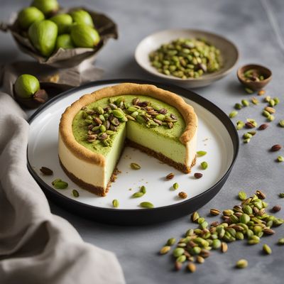 Emirati-inspired Pistachio Cheesecake