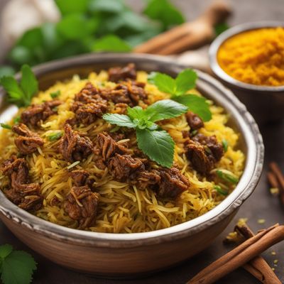 Emirati-style Spiced Lamb Biryani