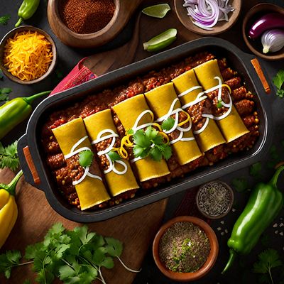 Puerto Rican Style Enchiladas