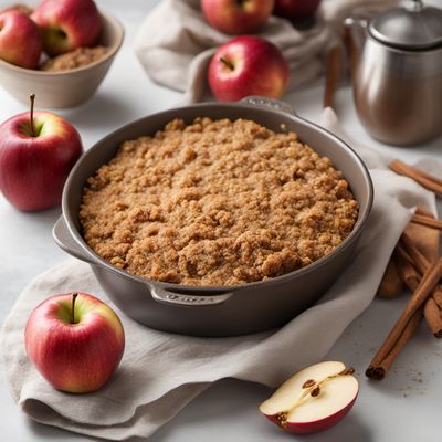 English Apple Crumble